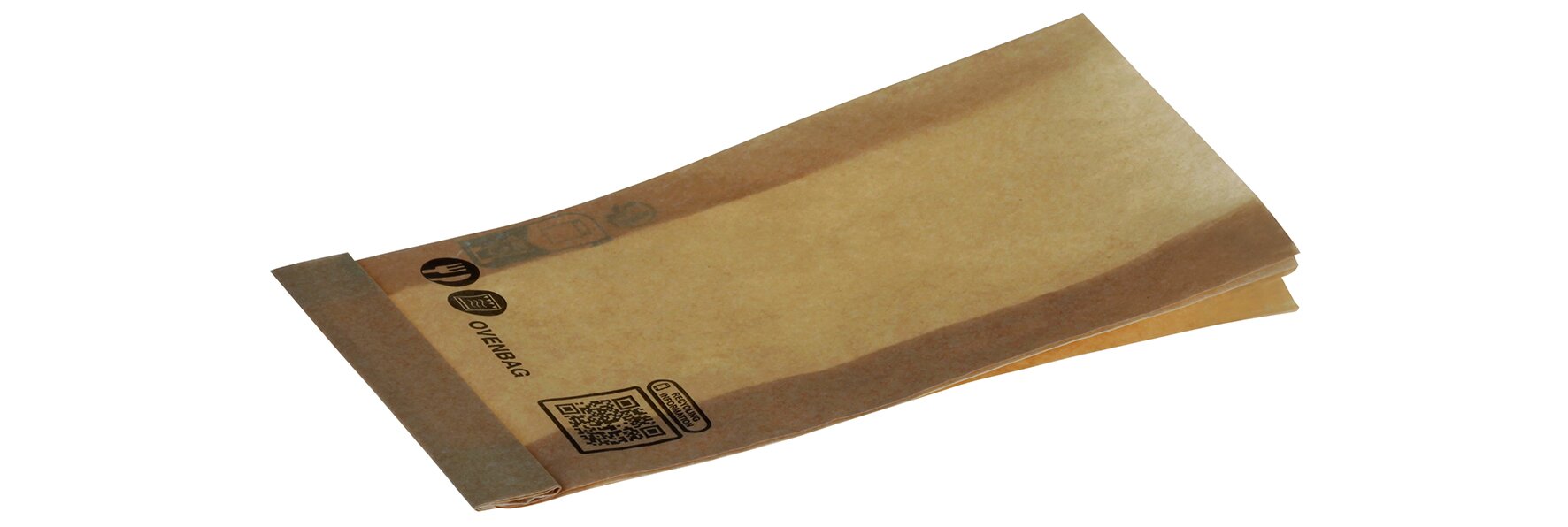 Ovenbag suplesse Papier, braun, 10,5 x 20 cm