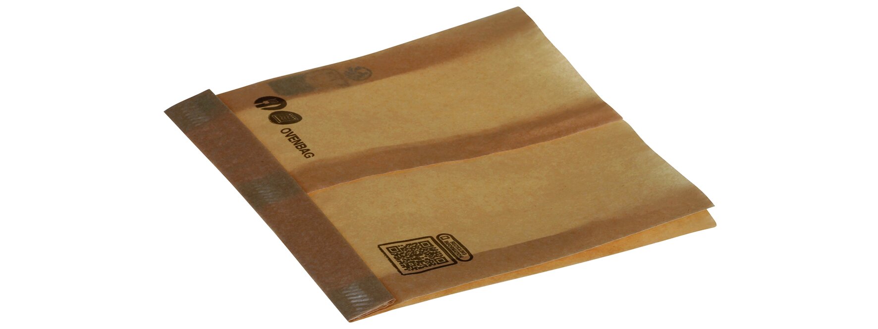 Ovenbag suplesse Papier, braun, 17 x 16 cm