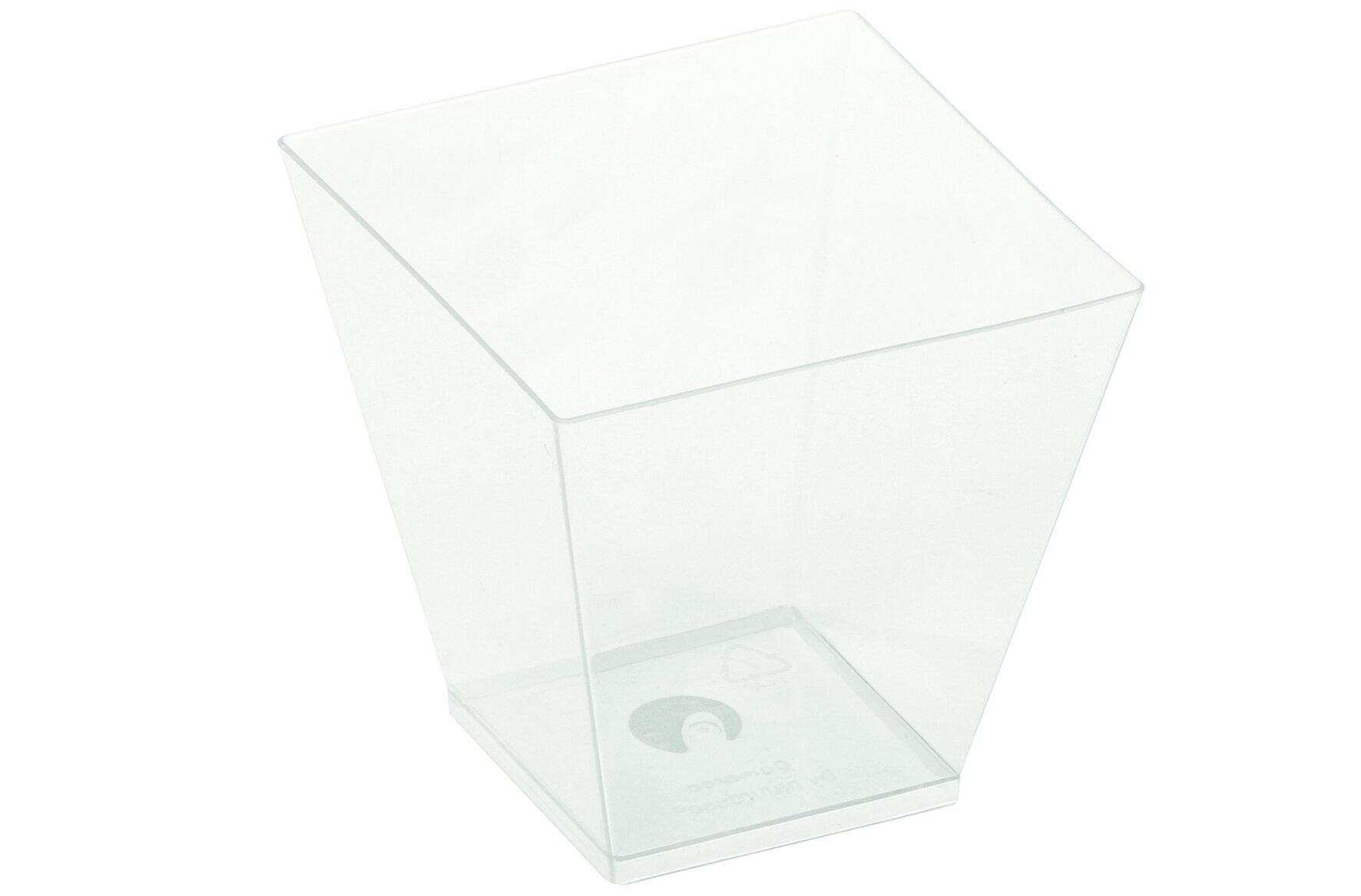 Becher naturesse KOVA PLA, transparent, 220 ml