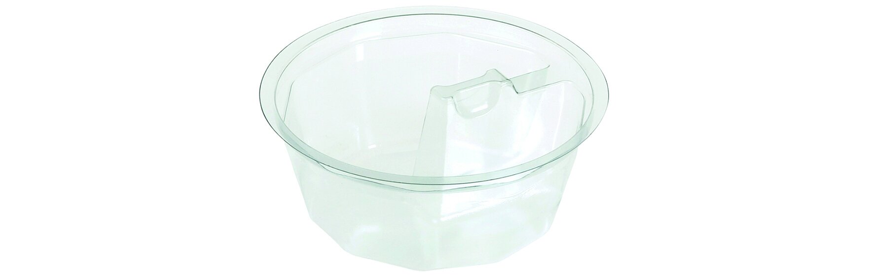 Einsatzbecher PET, transparent, rund, 100 ml