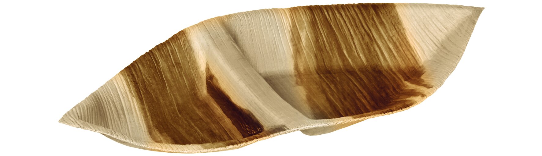 Schale naturesse Eye Leaf Palmblatt, 2-teilig, 28 x 15 cm