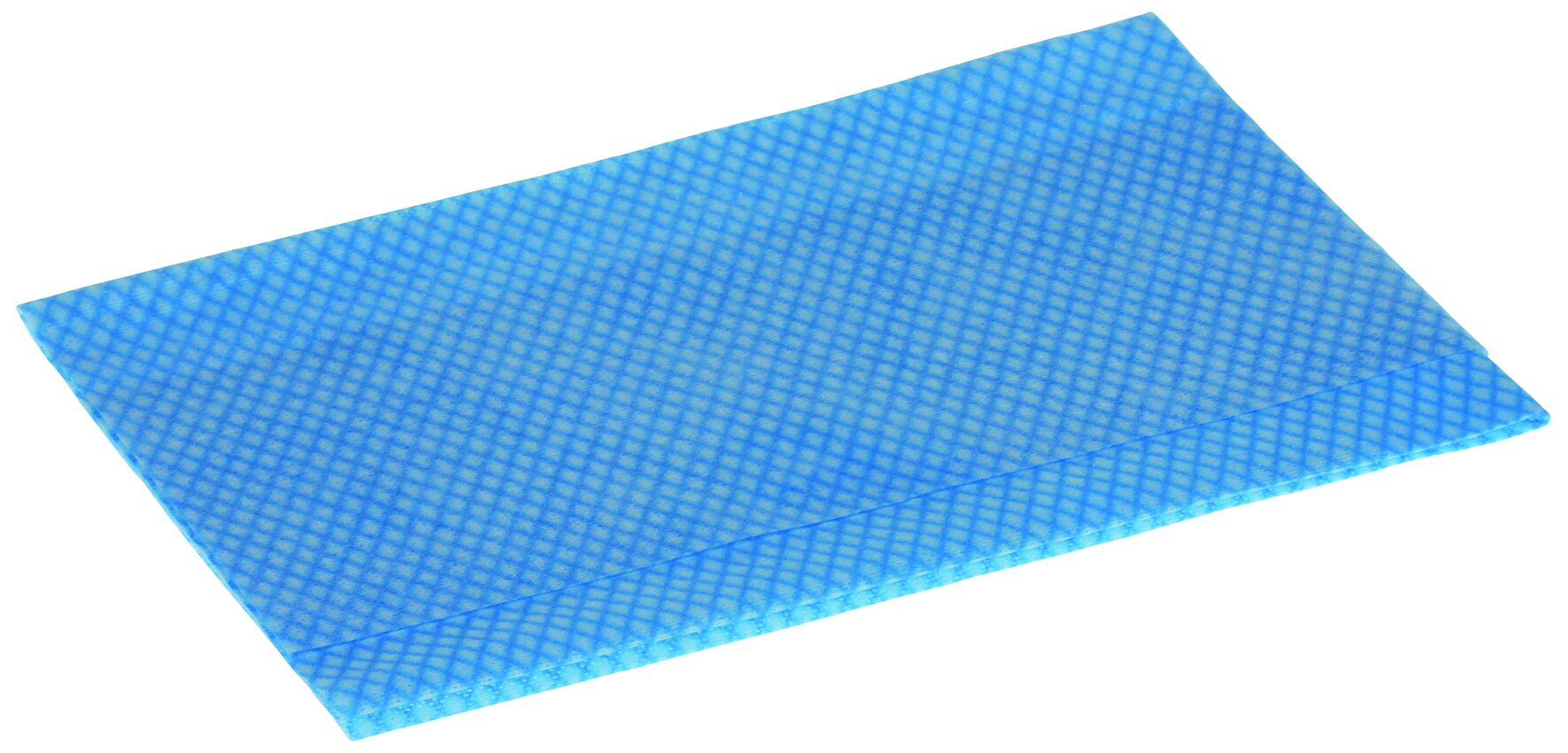 Reinigungstuch Lavette, blau/weiß 58 x 51 cm