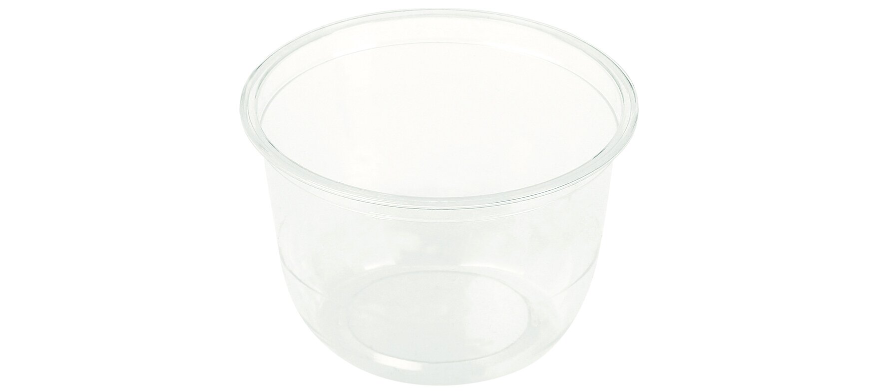 Becher naturesse PLA, transparent, rund, 260 ml