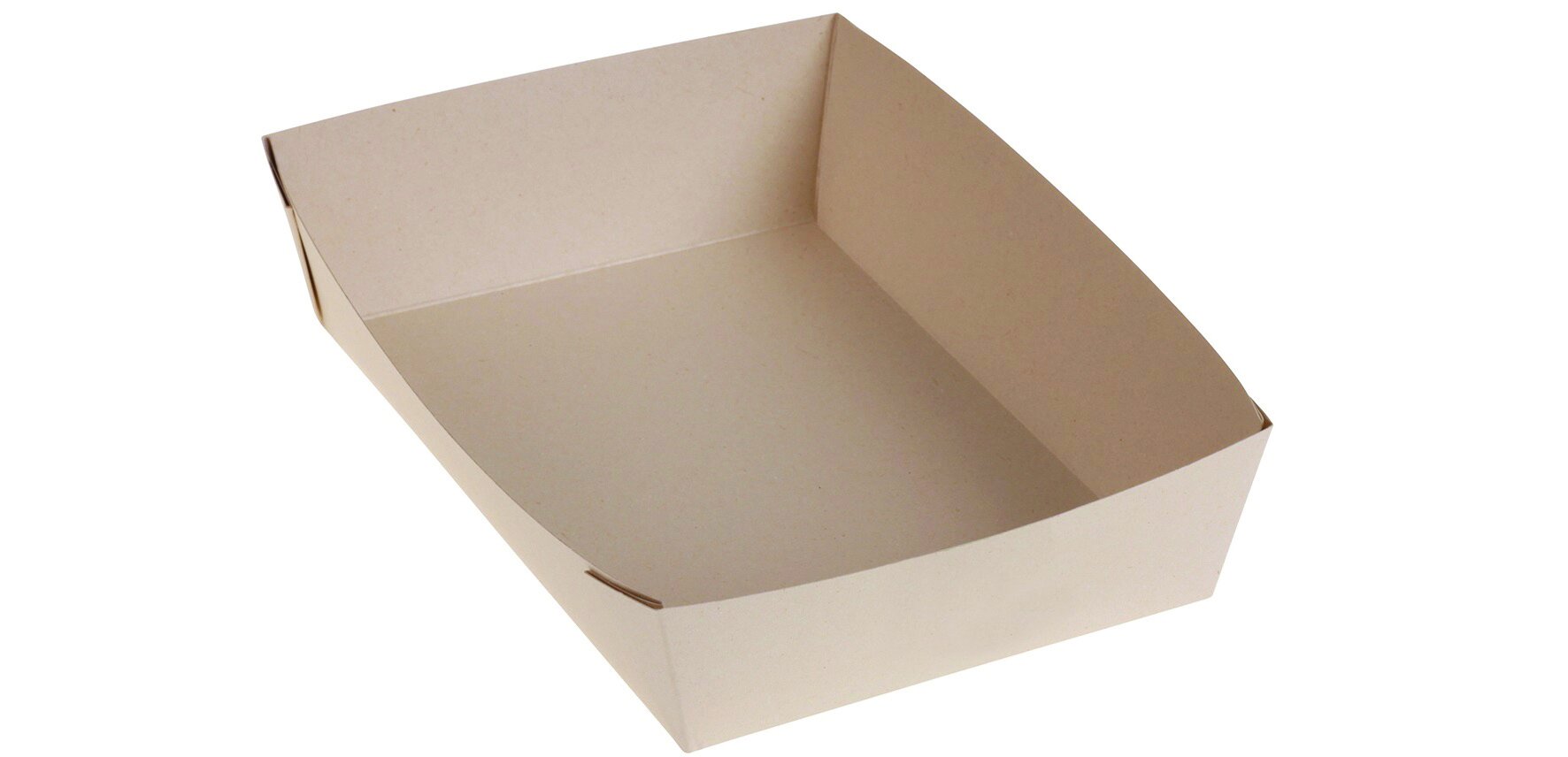 Box naturesse Bambus-Papier/PLA, rechteckig, 900 ml