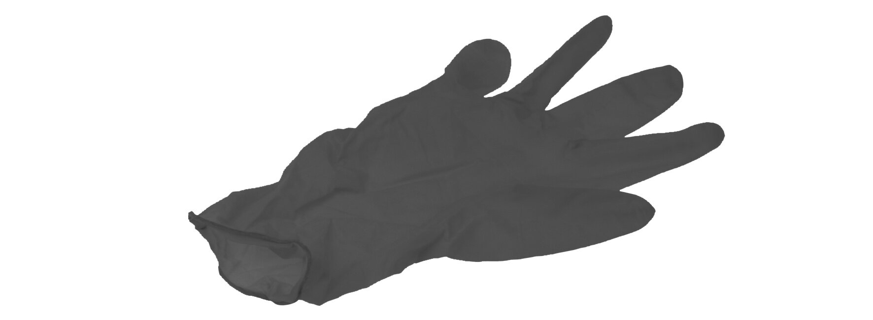 Handschuhe Nitril, schwarz, puderfrei, M