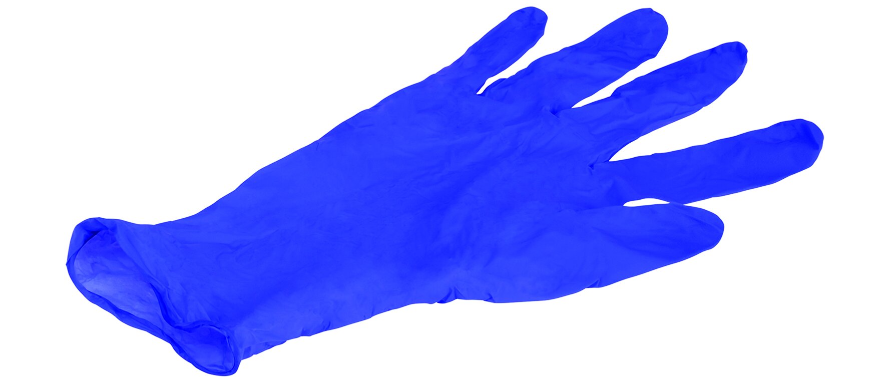 Handschuhe Nitril, blau, puderfrei, S