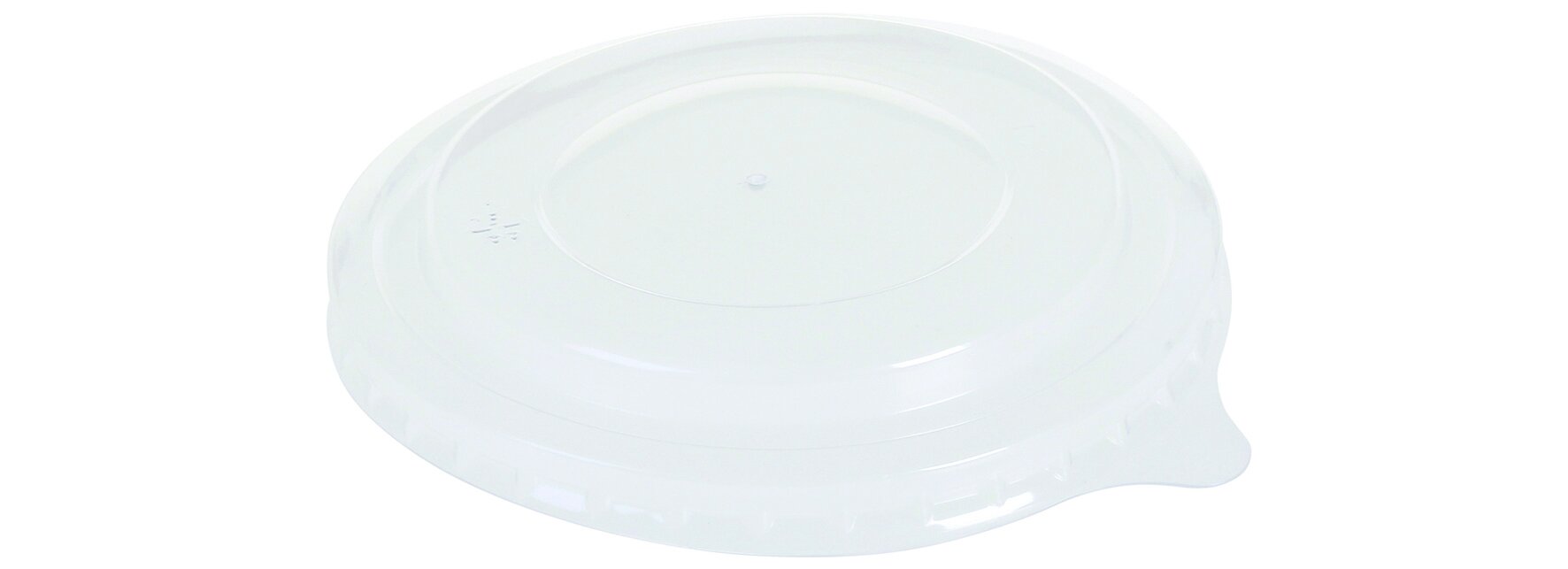 Deckel mit Dampfloch suplesse PP, transparent, rund, Ø 12 cm