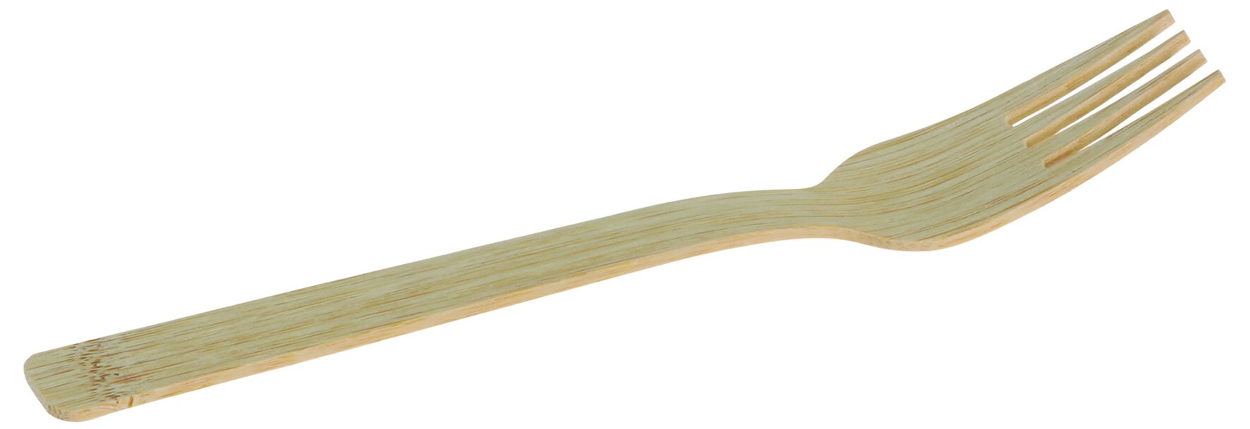 Gabel suplesse Bambus, beige, 17 cm