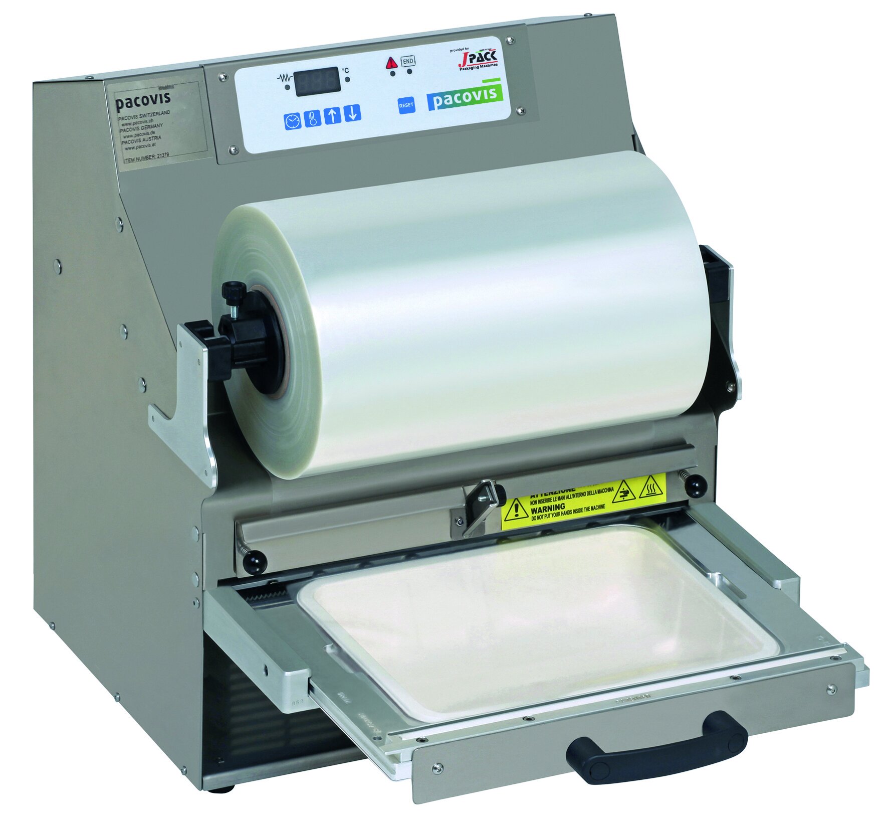 Siegelmaschine Halbautomat, 49,5  x 46 x 55,5 cm