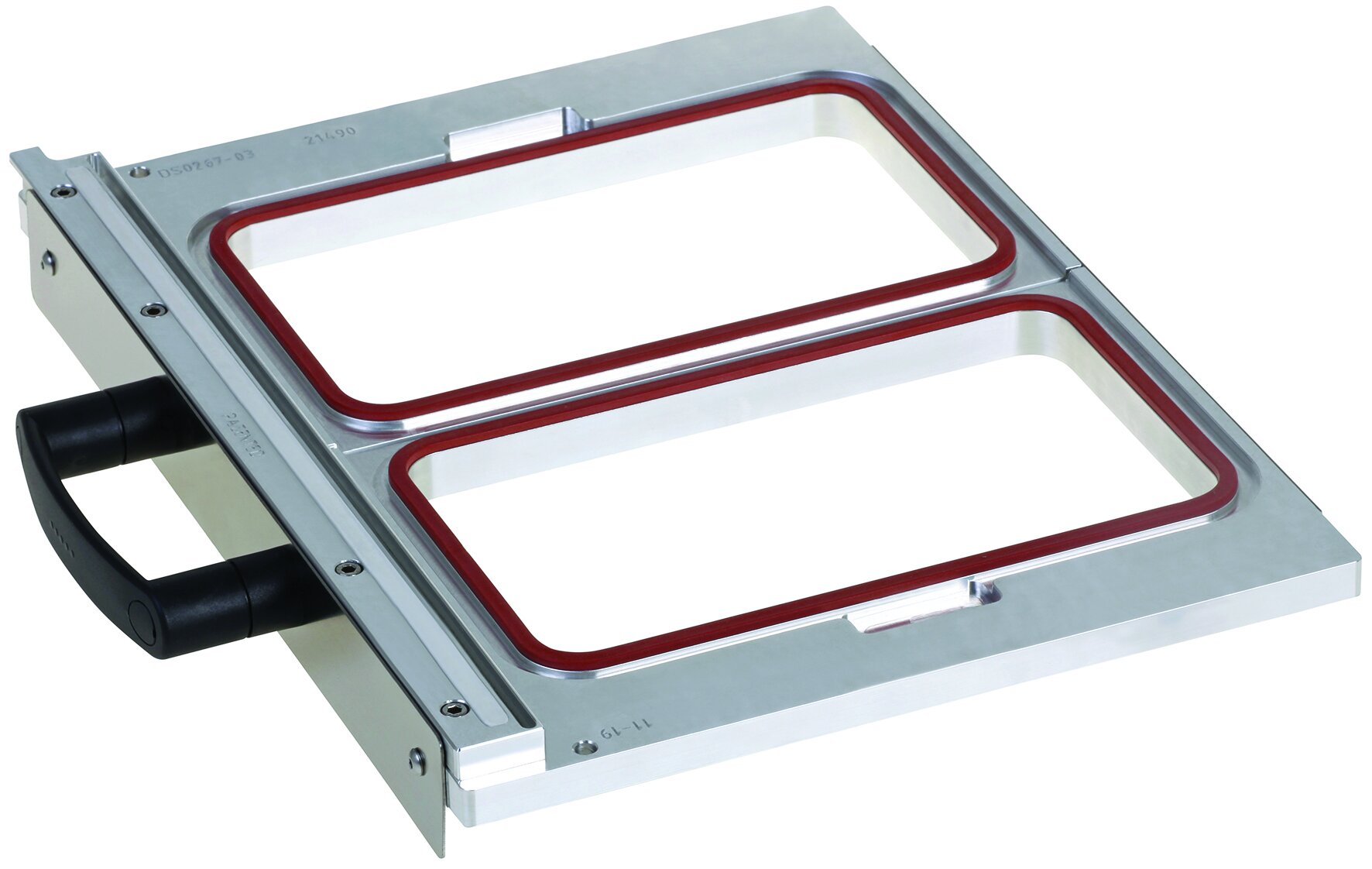 Siegelwerkzeug 2 Kavitäten für Schale Zuckerrohr GN 1/4