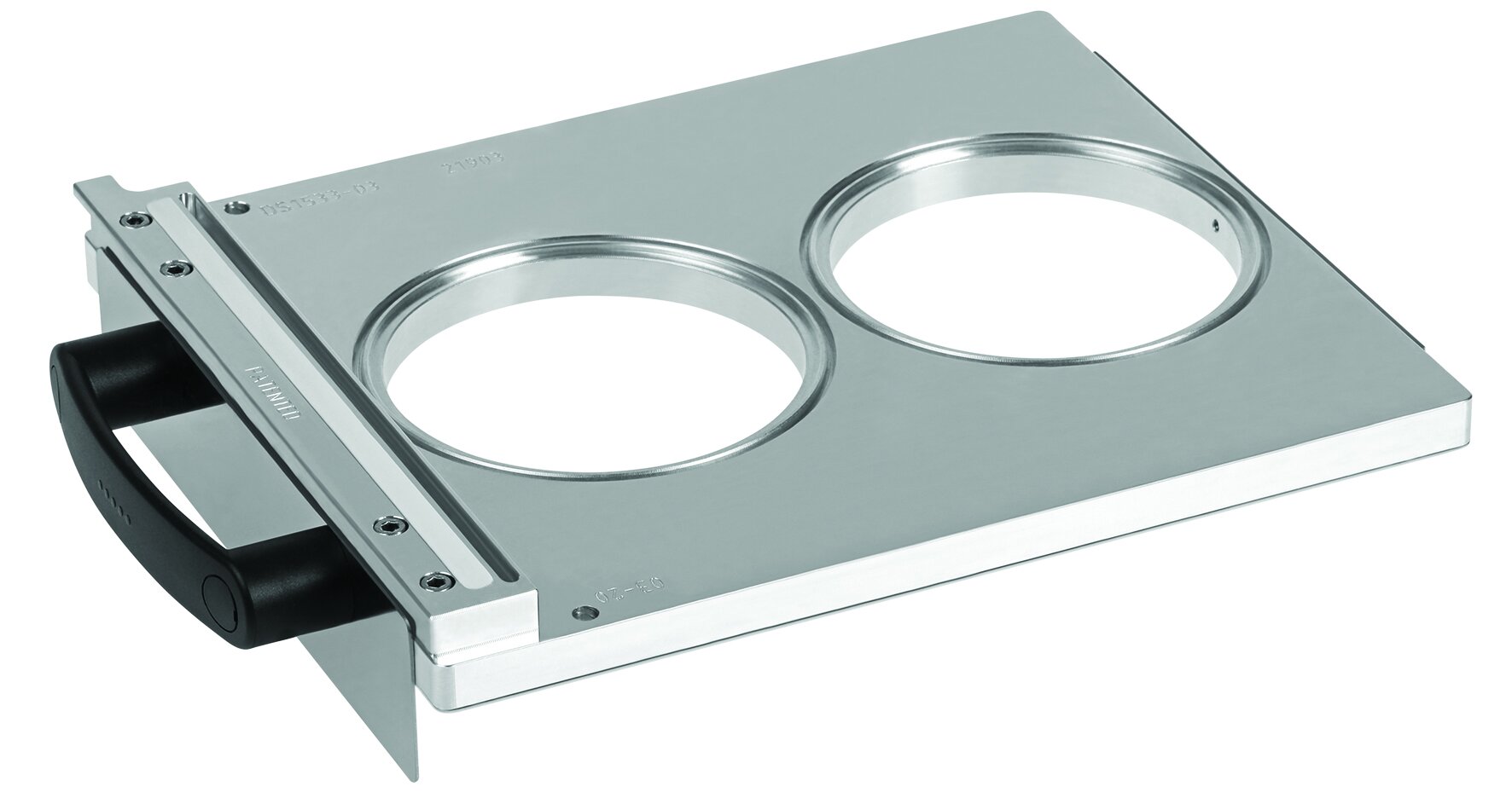 Siegelwerkzeug 2 Kavitäten für Schale rund,