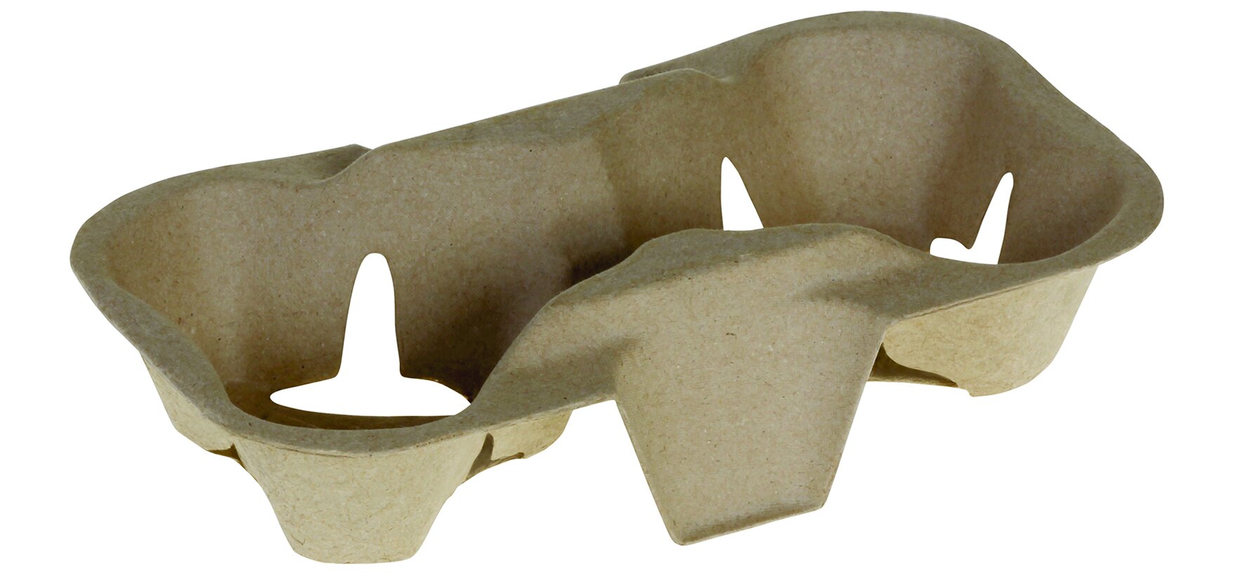 Becherhalter suplesse Karton, braun, 19 x 10,8 x 4,5 cm