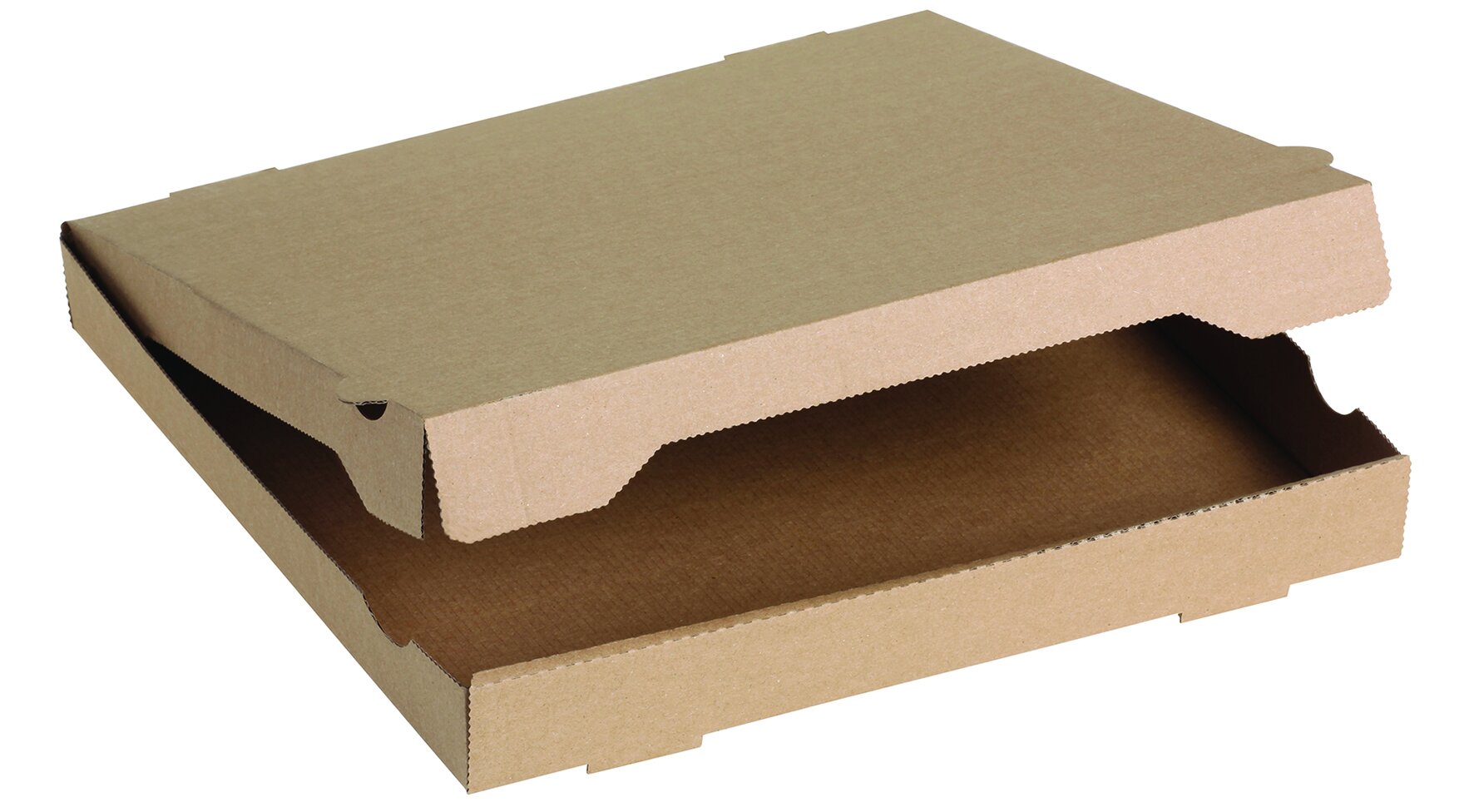 Pizzakarton suplesse, braun, 30 x 30 cm