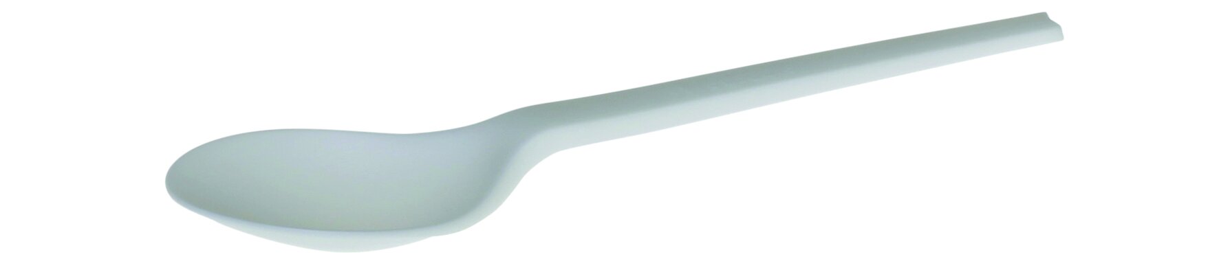 Kaffeelöffel naturesse reusable CPLA, weiß, 12,8 cm