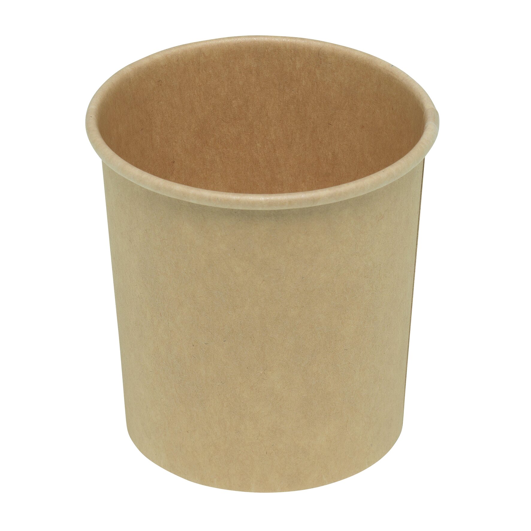 Becher naturesse Karton/PLA, braun, 130 ml