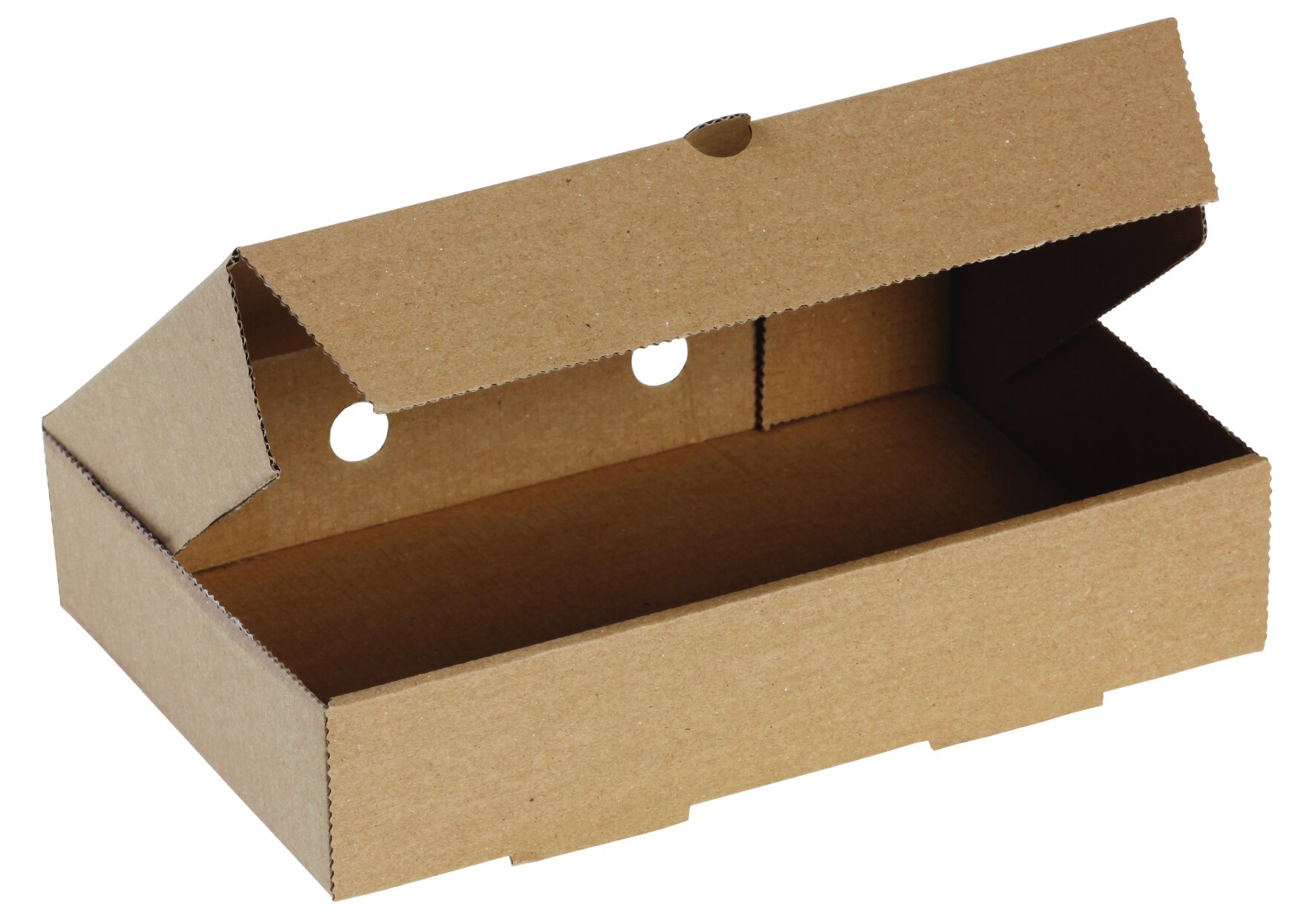 Take-away-Schachtel suplesse Karton, braun, 23,7 x 15,2 x 5,1 cm