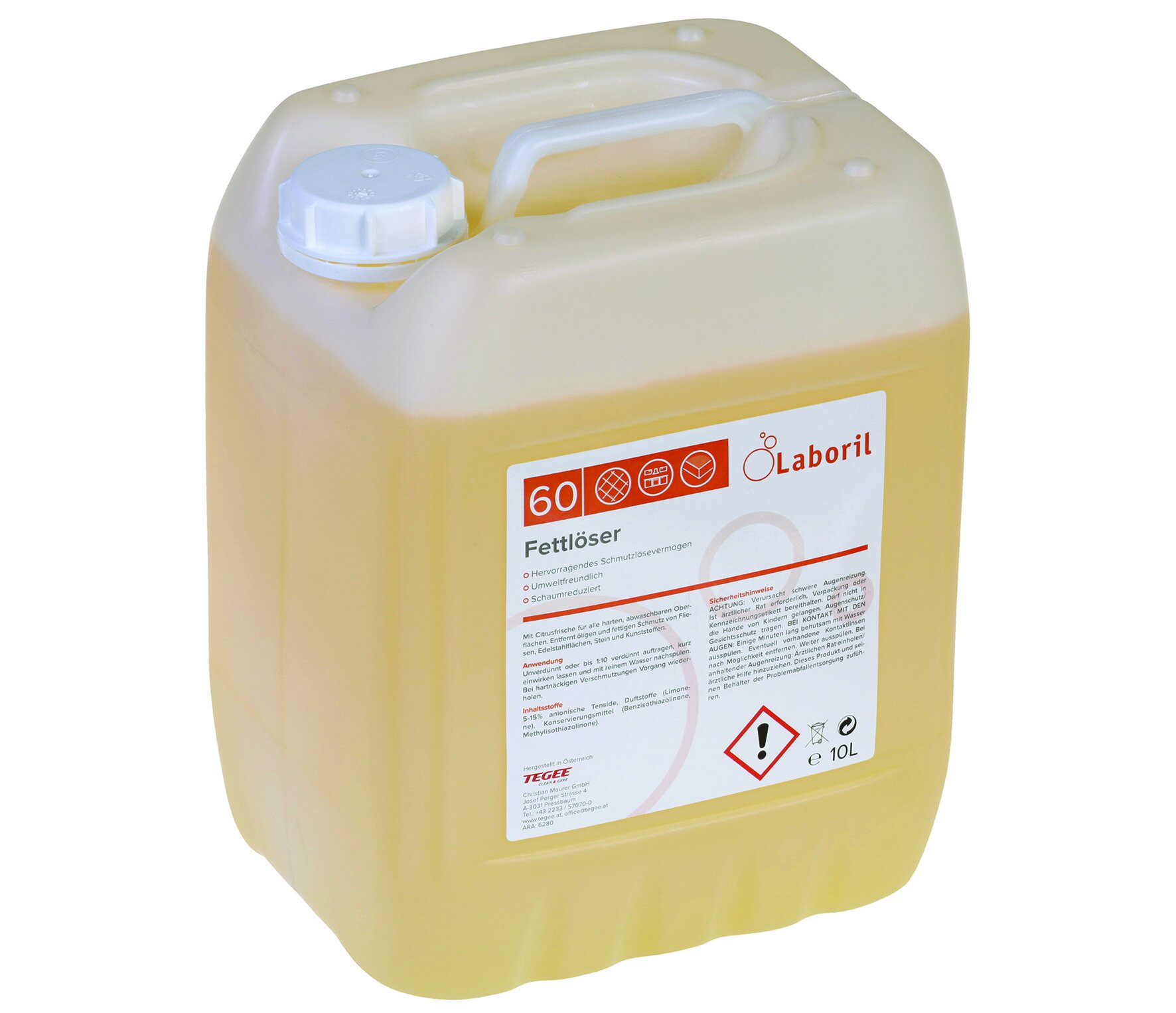 Fettlöser, Citrusduft, Konzentrat