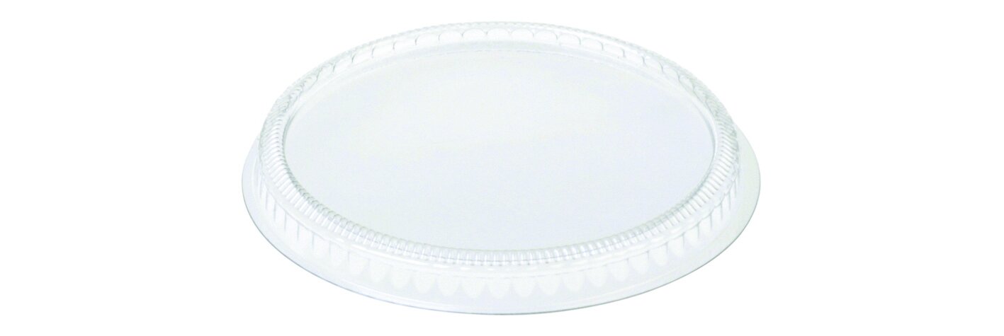 Deckel designline PET, transparent, Ø 8 cm