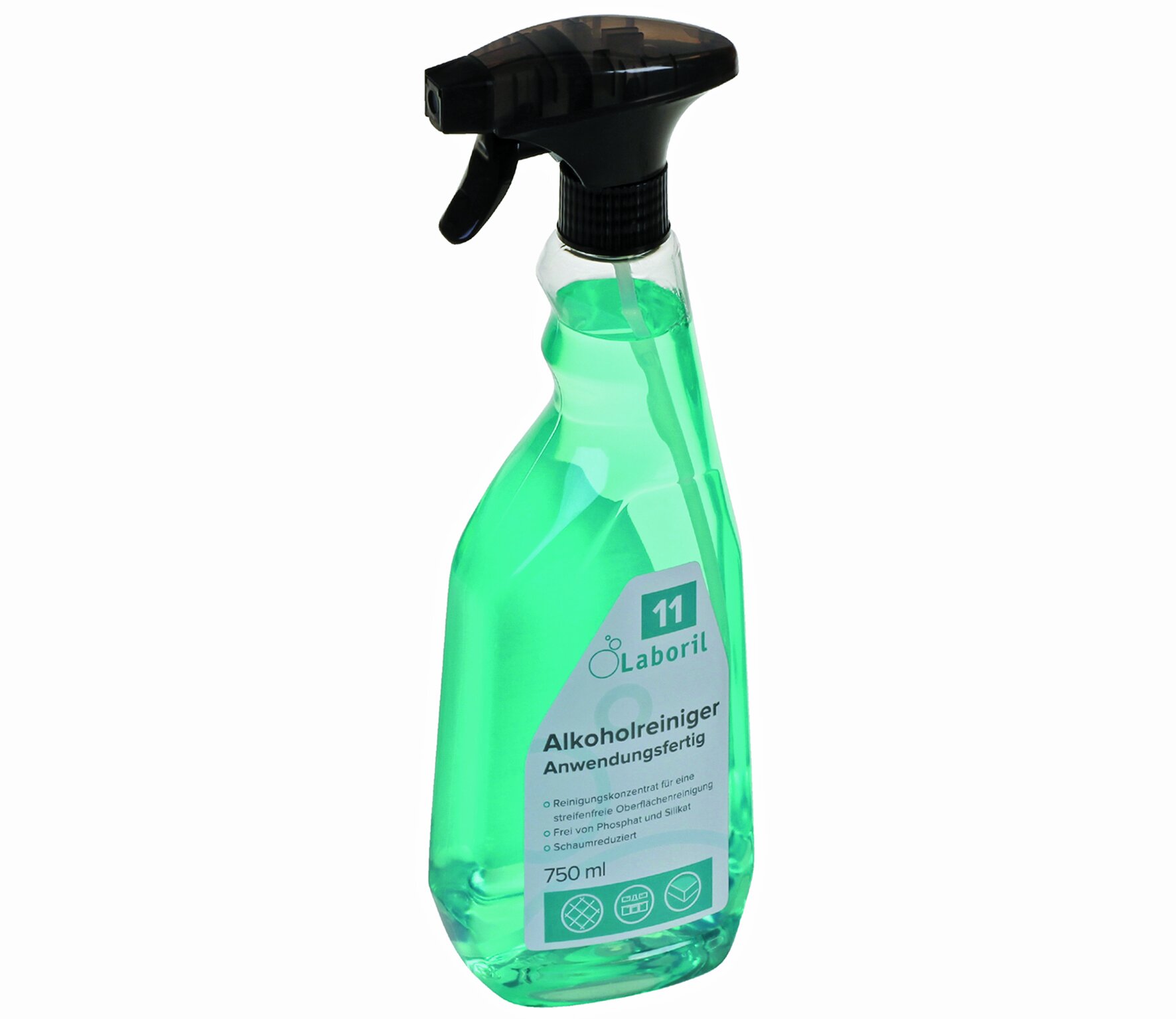 Alkoholreiniger anwendungsfertig, Citrusduft, in Sprühflasche