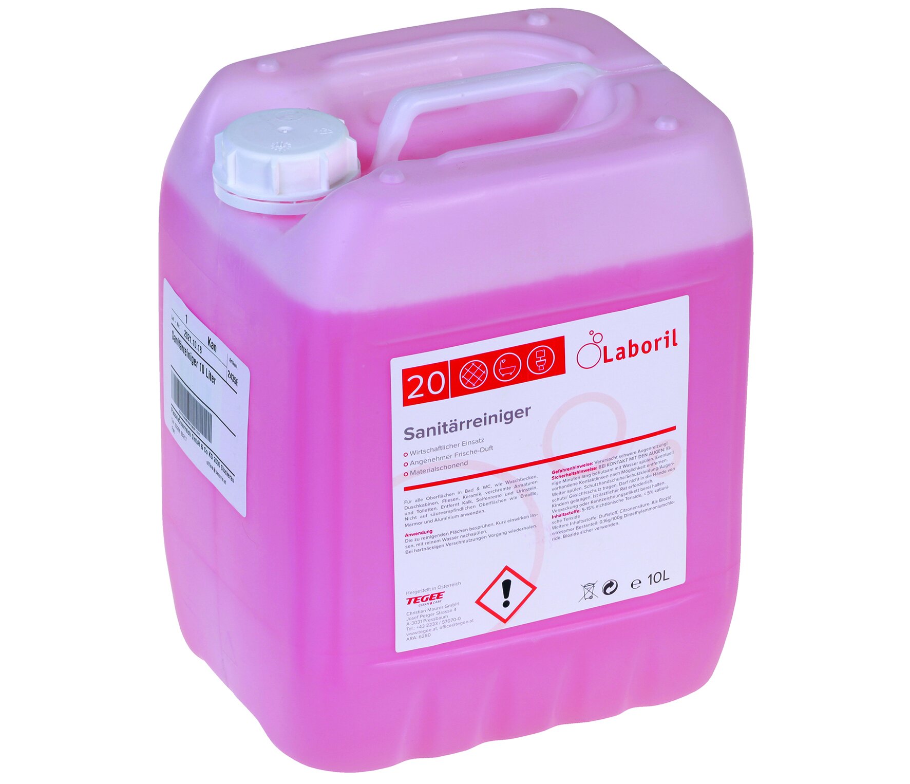 Sanitärreiniger, Frischeduft, Konzentrat