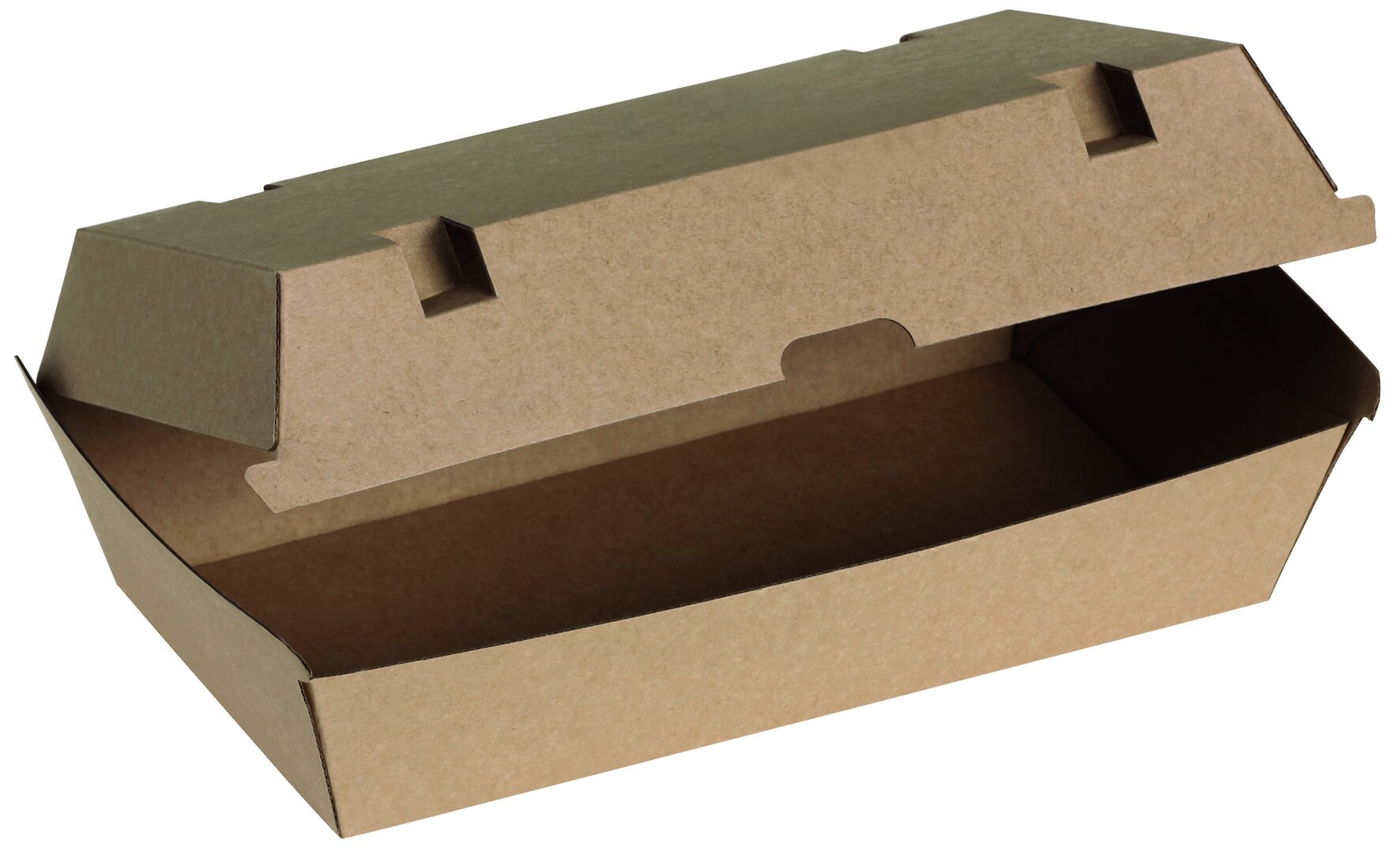 Food-Box naturesse Karton, braun, 20,5 x 10,7 cm