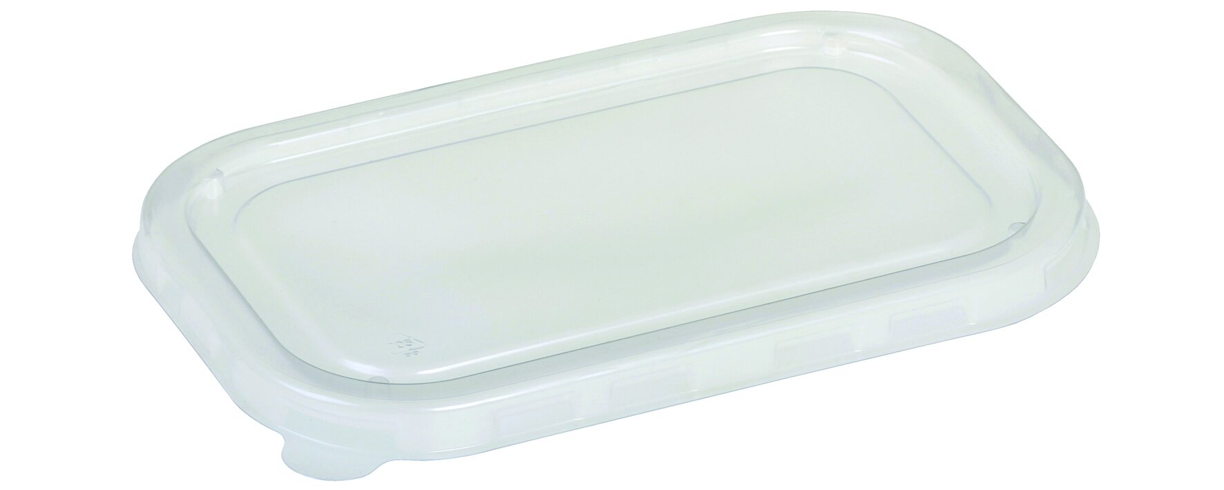 Deckel PP, transparent, rechteckig, 13,5 x 21 cm