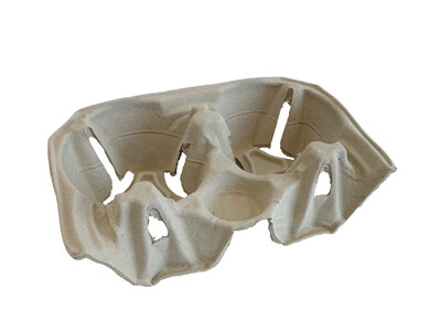 Becherhalter suplesse Karton, nature, Click on Click, 2-4 Becher