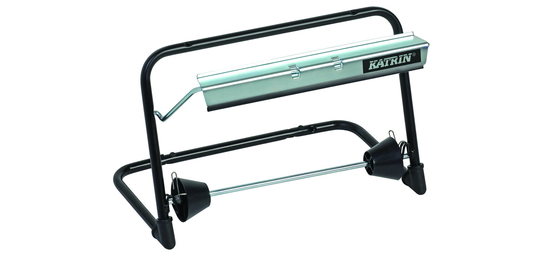 Industrierollenspender für Wandmontage Katrin, schwarz