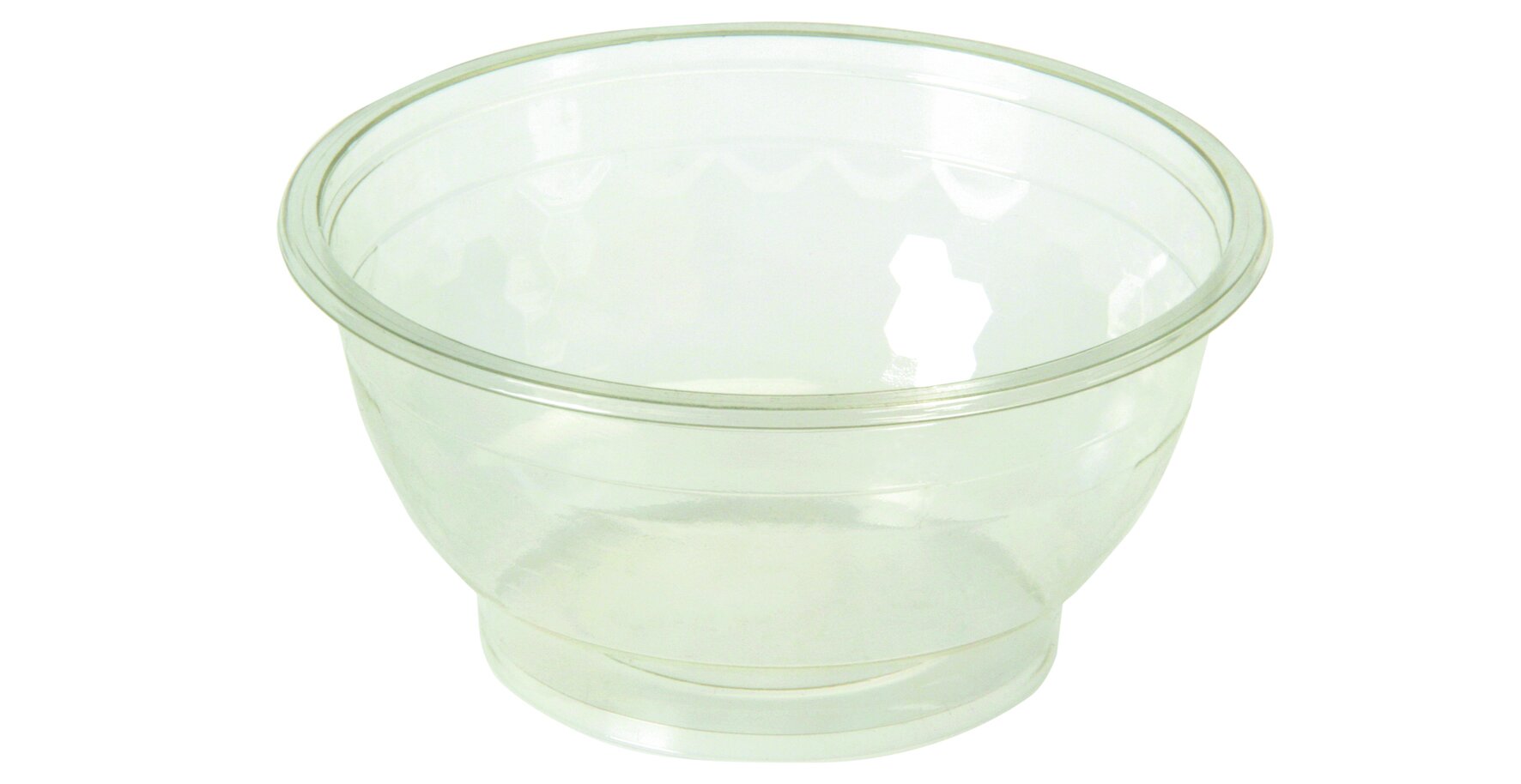 Schale naturesse PLA, transparent, rund, 700 ml