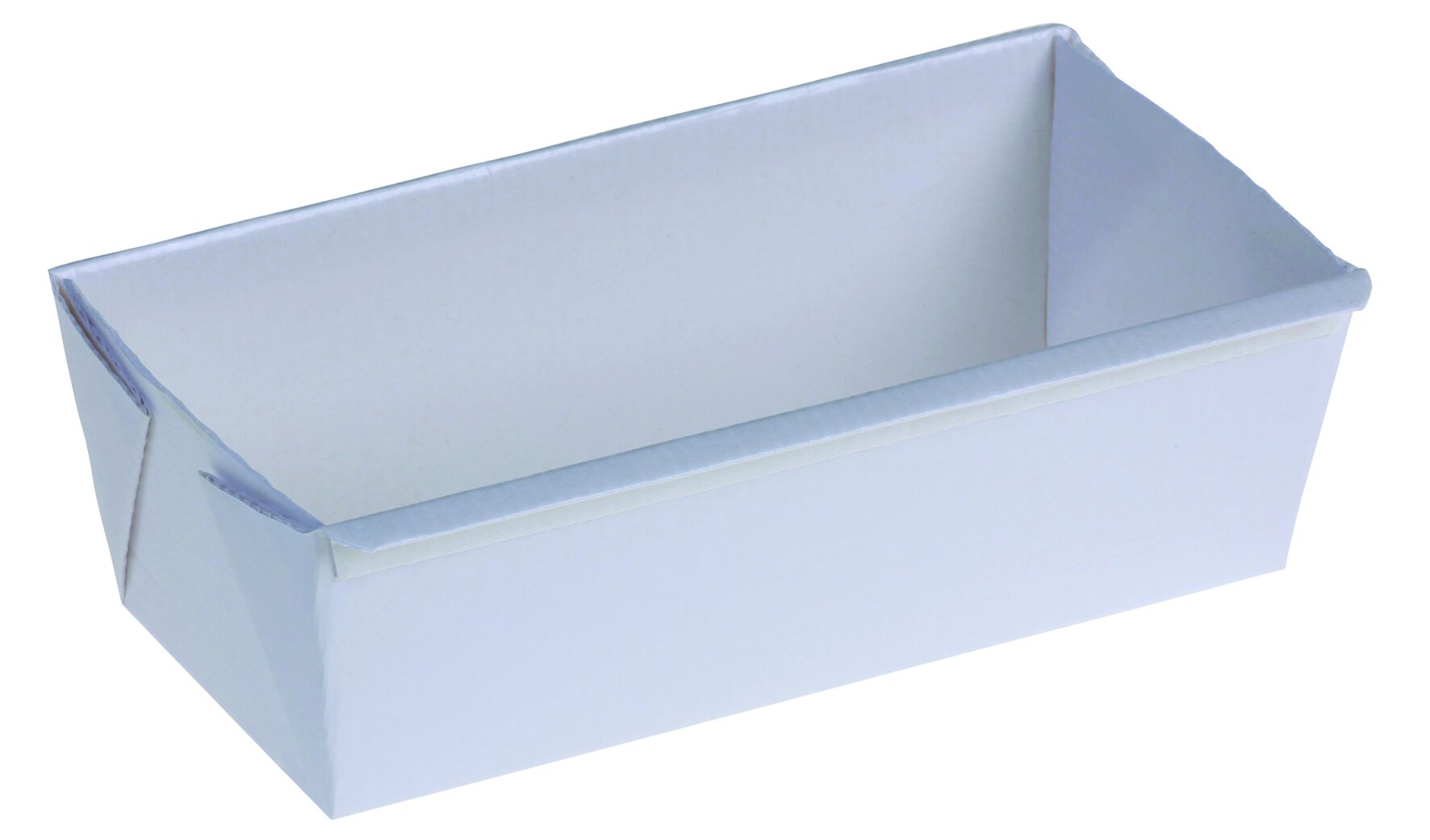Backform suplesse Karton, weiß, 1500 g, 20,5 x 9 x 7 cm