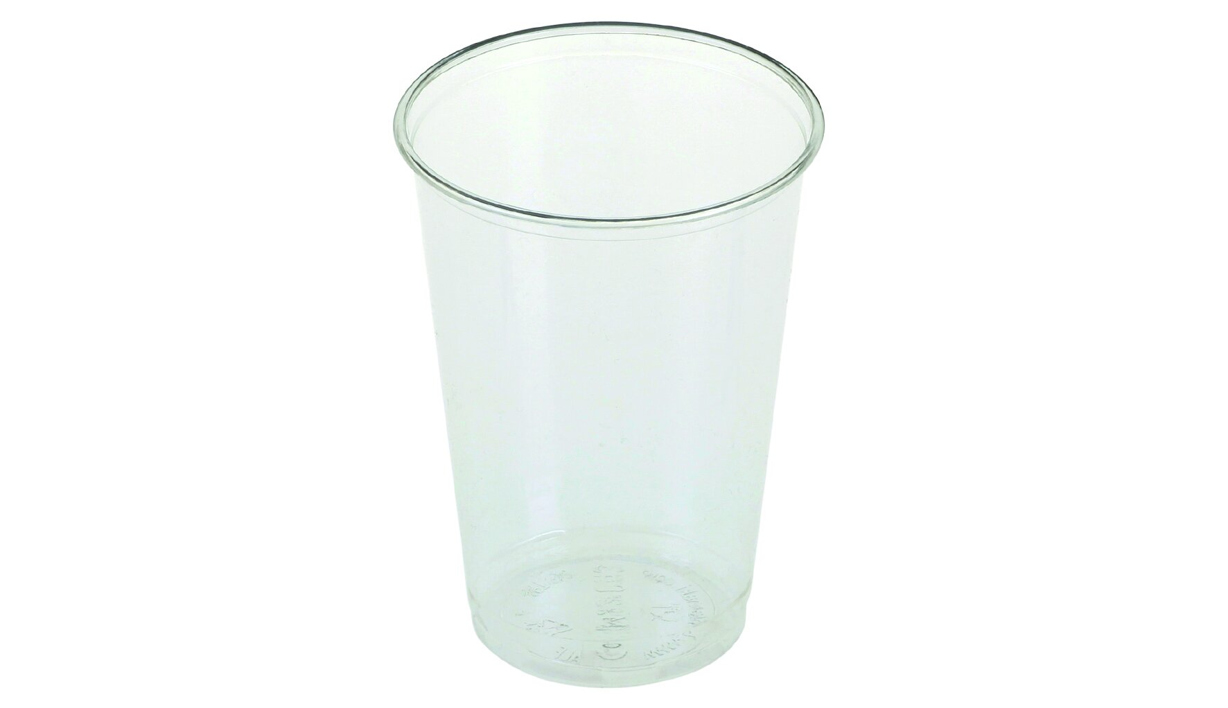 Trinkbecher SUP-Logo naturesse PLA, transparent, 200 ml, Ø7 cm