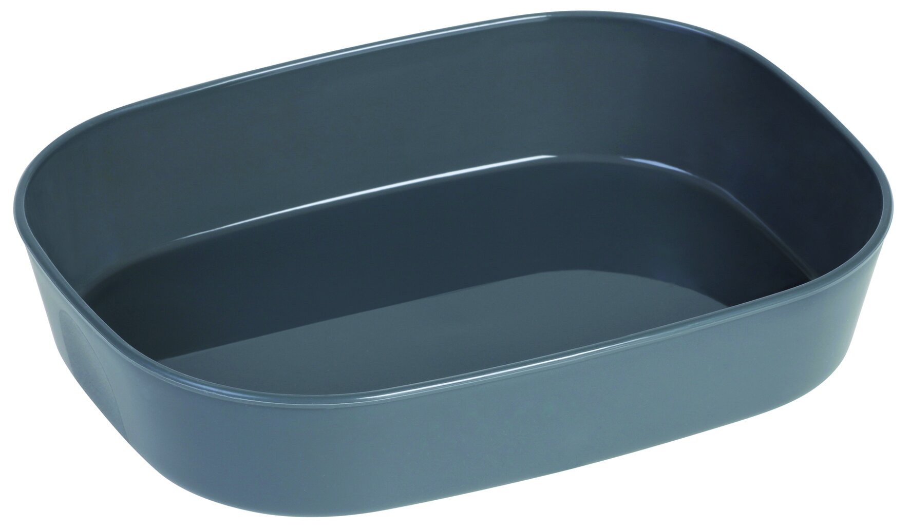 Menüschale circ suplesse PP, grau, 1100 ml