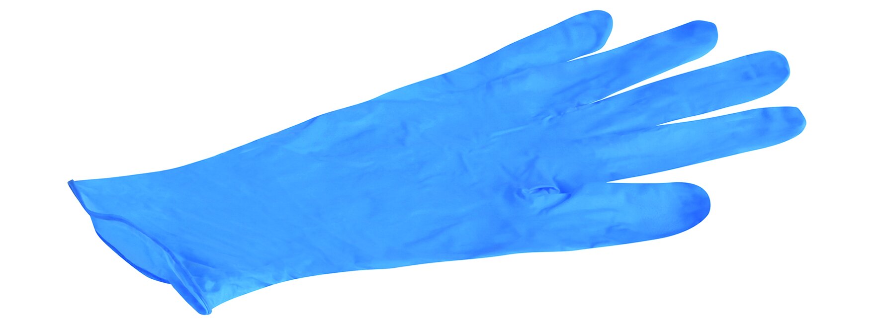 Handschuhe Nitril, blau, puderfrei, M