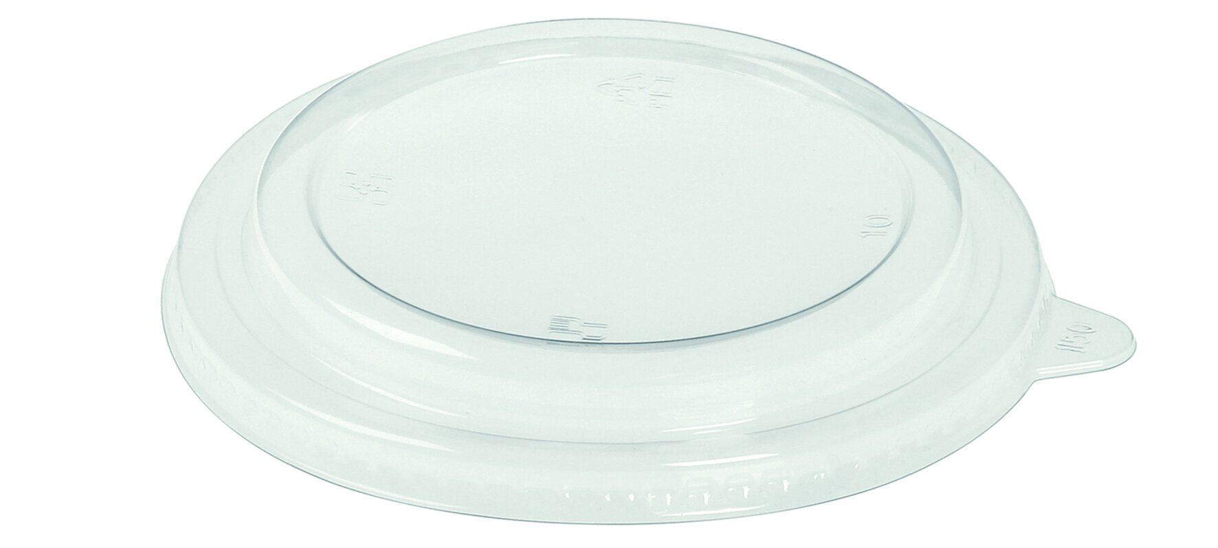 Deckel PET, transparent, rund, Ø 15 cm