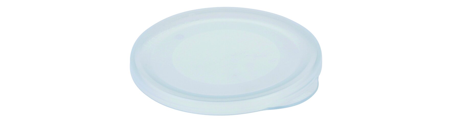 Deckel Clear Cup circ suplesse PP, transparent, rund, Ø 9 cm