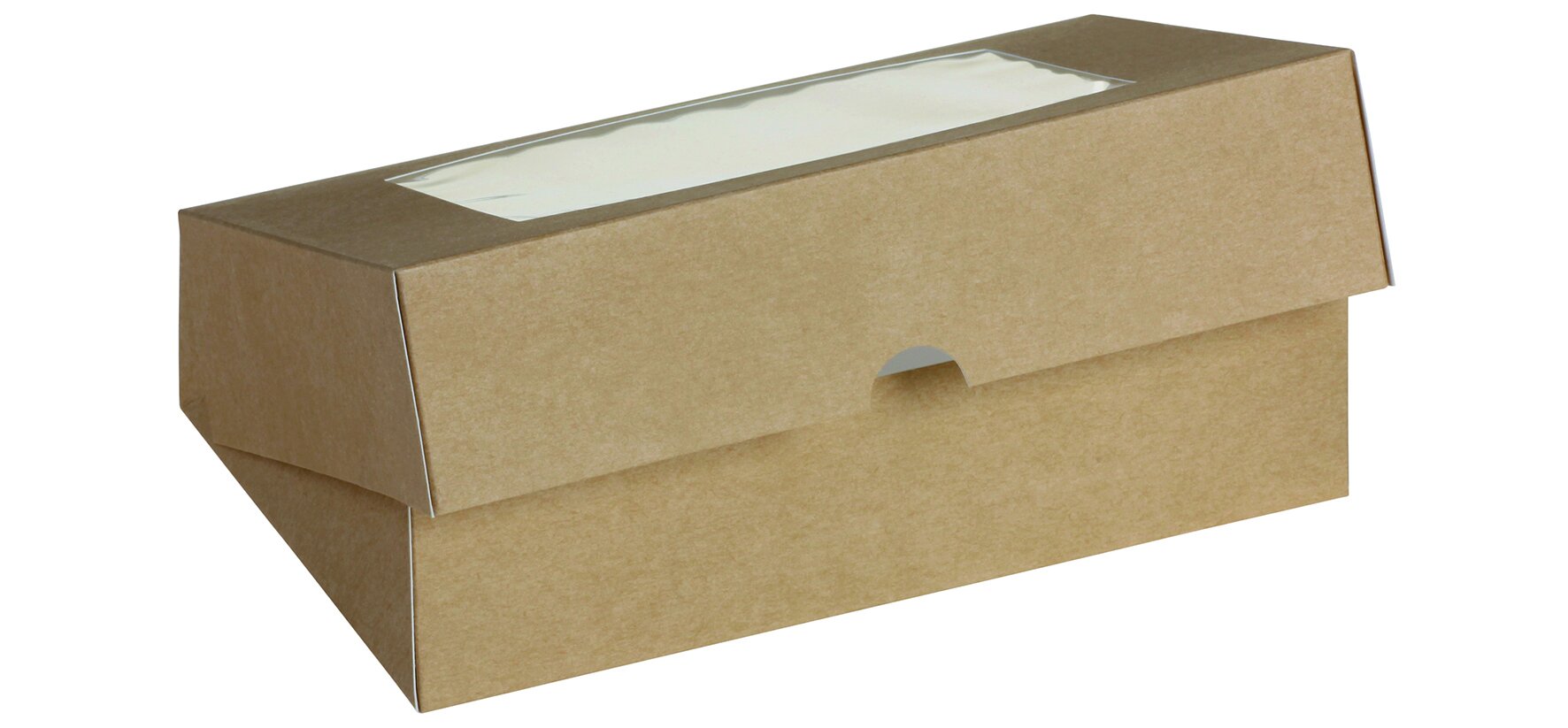 Box mit Sichtfenster suplesse Karton/PE, 12,4 x 19,8 x 4,8 cm