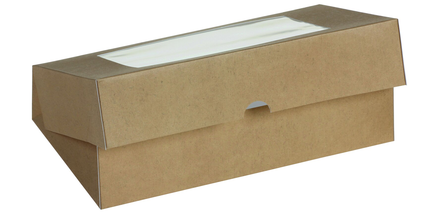 Box mit Sichtfenster suplesse Karton/PE, 12,9 x 22,35 x 4,8 cm
