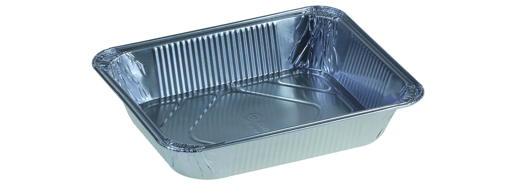 Schale Gastro GN 1/2 Alu, 3600 ml, 26,5 x 32,5 x 6 cm