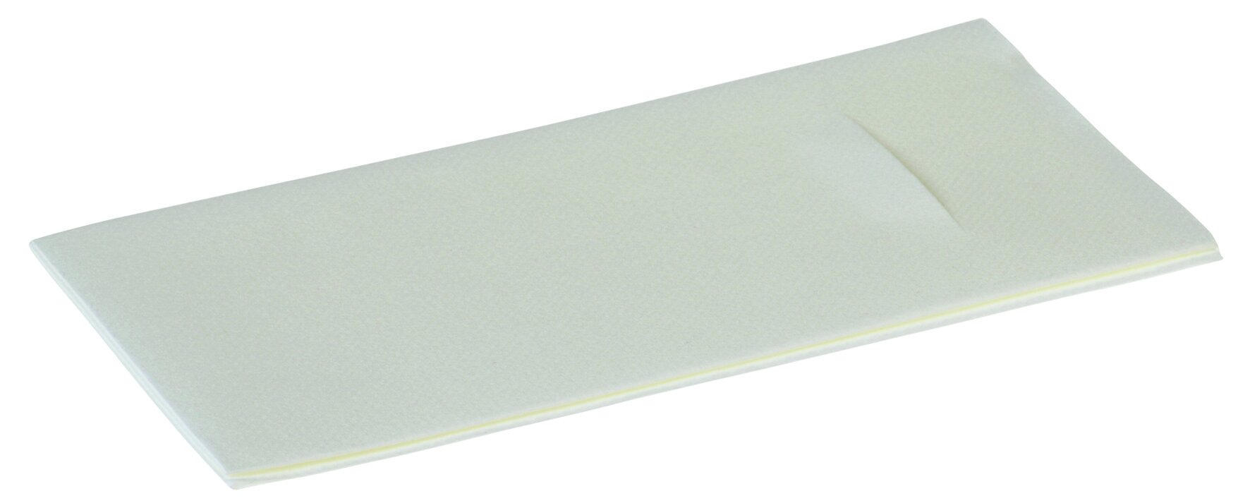 Beutelservietten Airlaid, weiß, 1/8 Falz, 40 x 40 cm