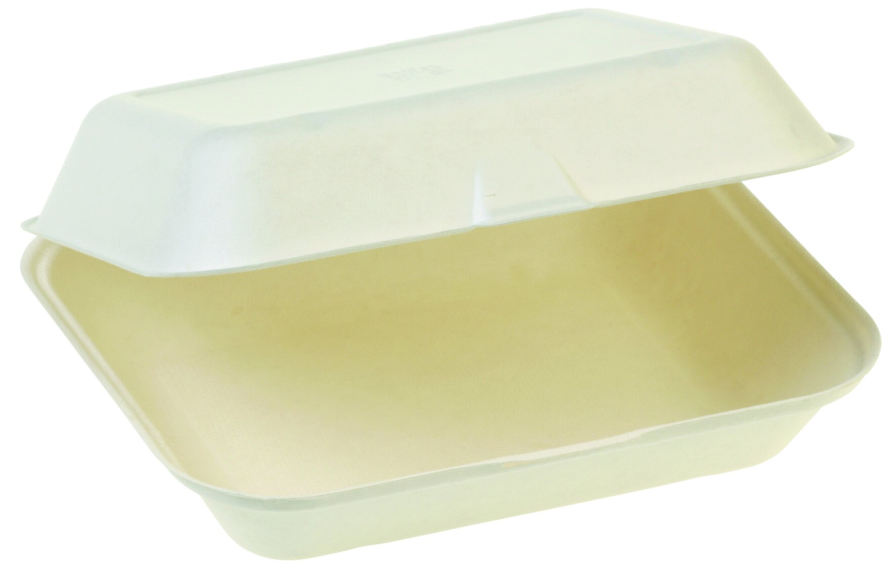 Menüschale naturesse Zuckerrohr, weiß, 1200 ml