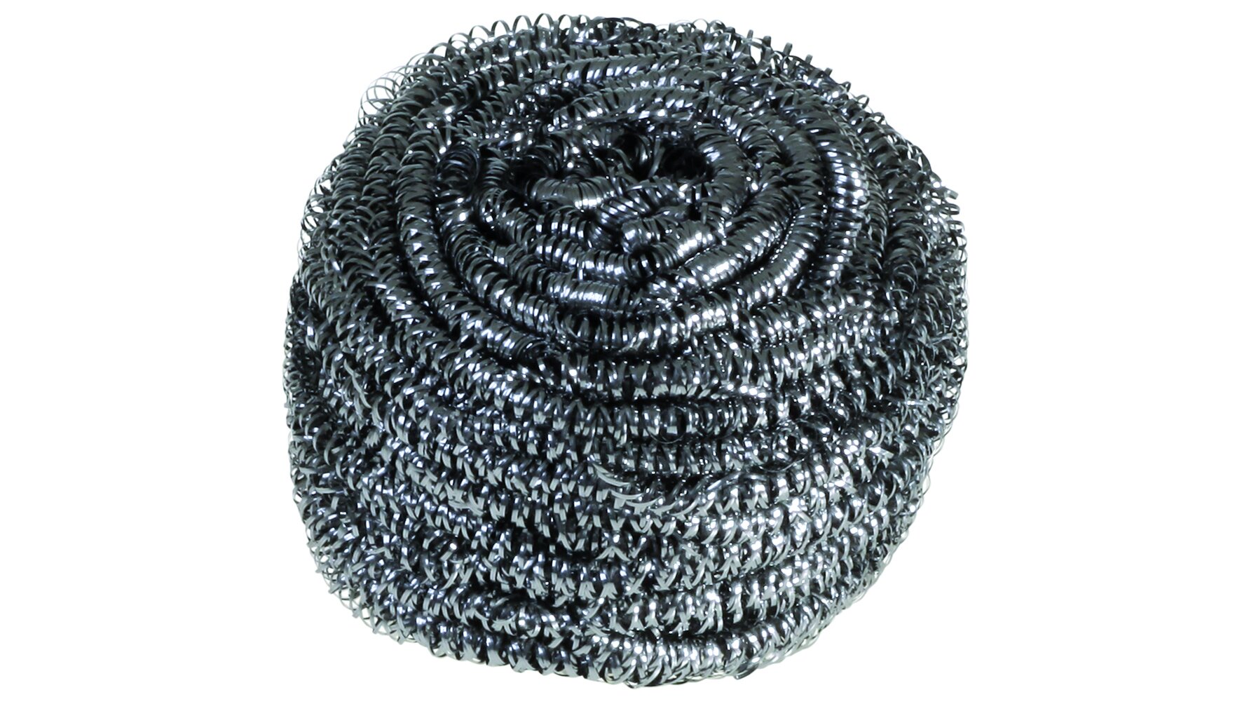 Schwamm kratzend Edelstahl, silber