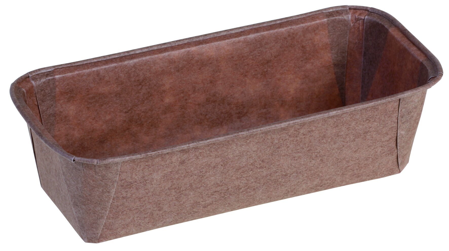 Backform suplesse Papier, braun, rechteckig 1020 ml