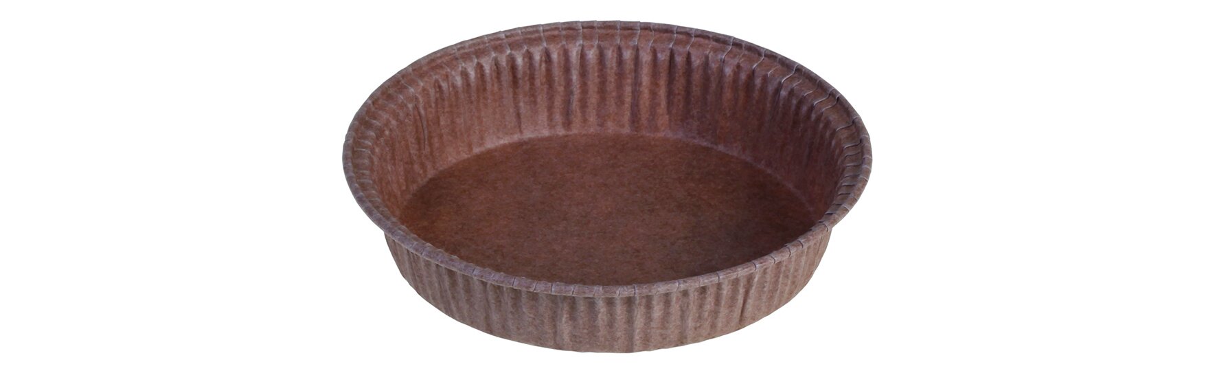 Backform suplesse Papier, braun, rund, 145 ml