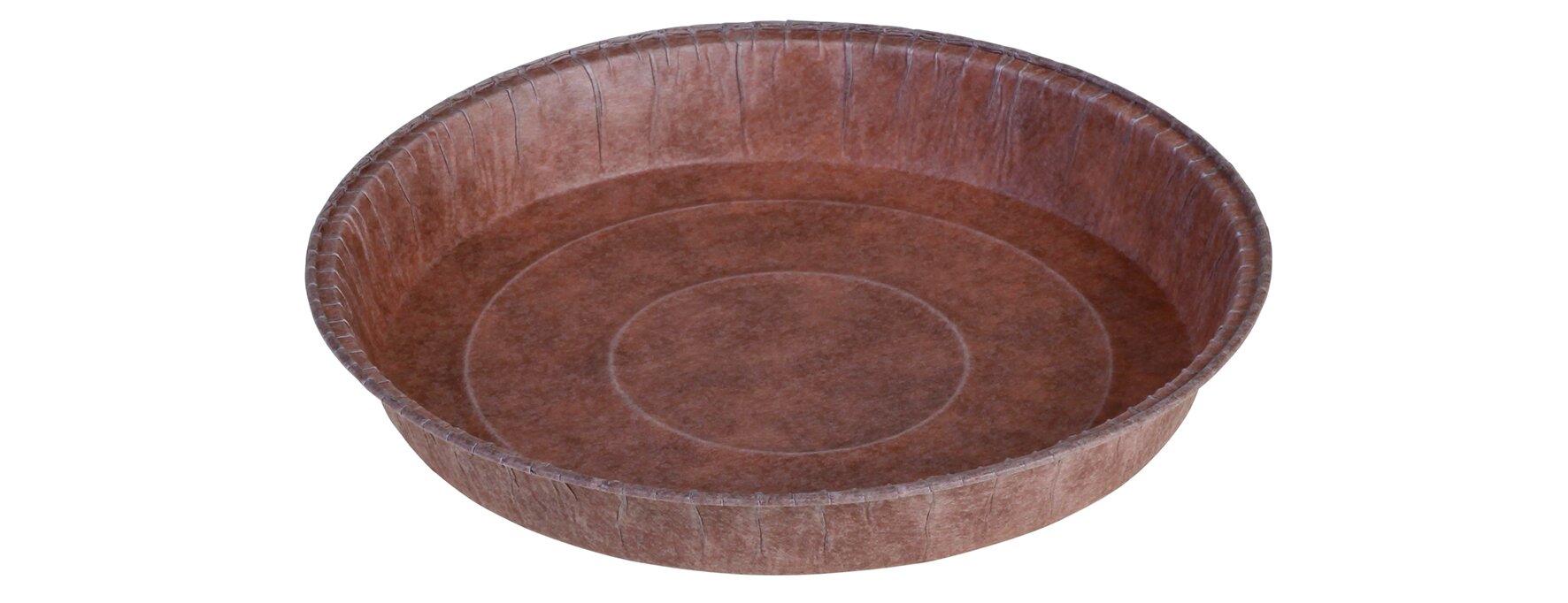 Backform suplesse Papier, braun, rund, 306,5 ml