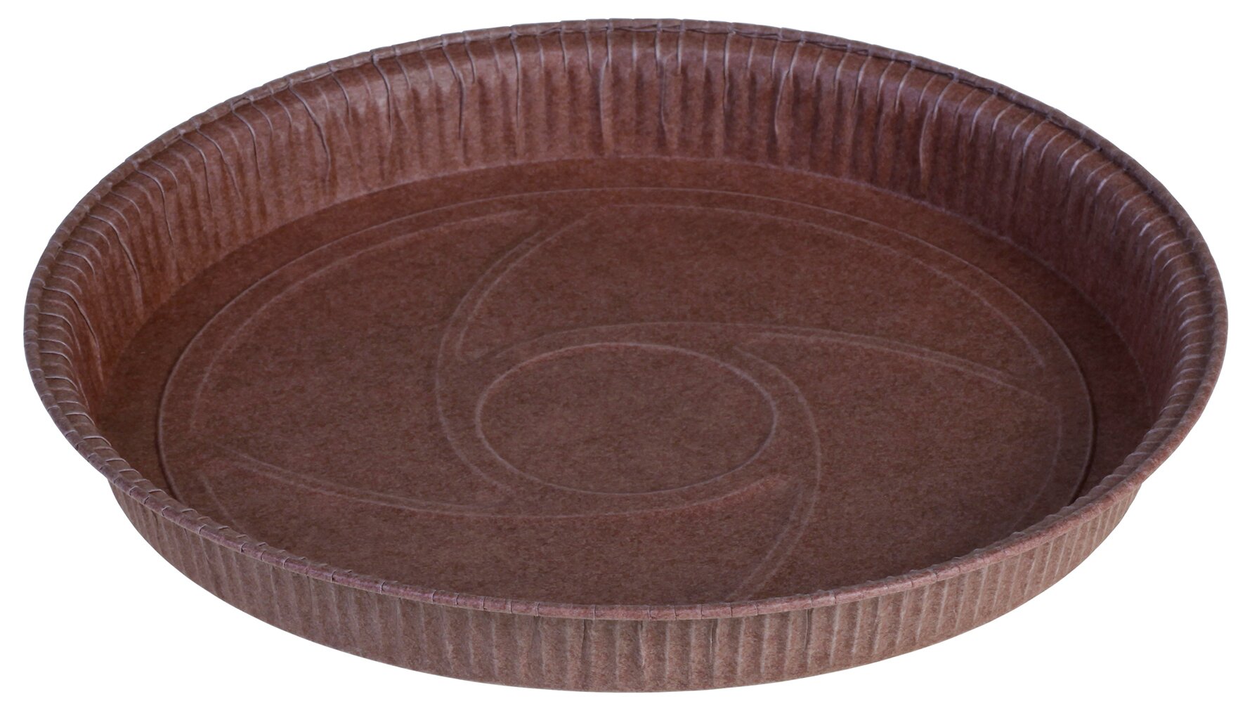 Backform suplesse Papier, braun, rund, 960 ml