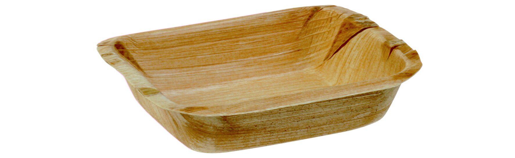 Dipschale naturesse Palmblatt, rechteckig, 12 x 7 cm