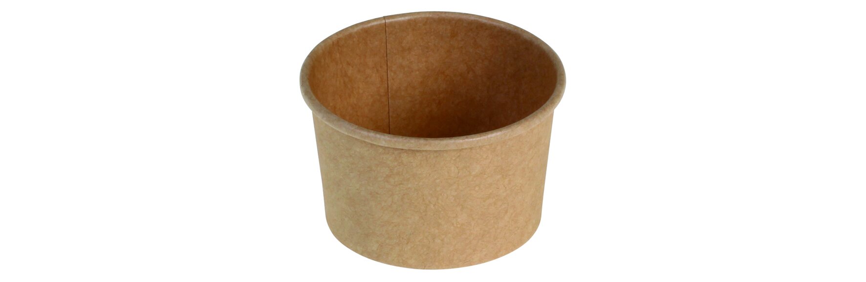 Becher suplesse Kraft-Karton/PE, braun, 90 ml, Ø 6,7 cm