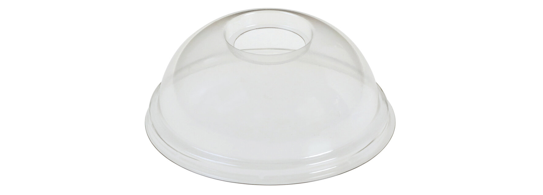 Domdeckel mit Halmloch suplesse rPET, Ø9,5 cm