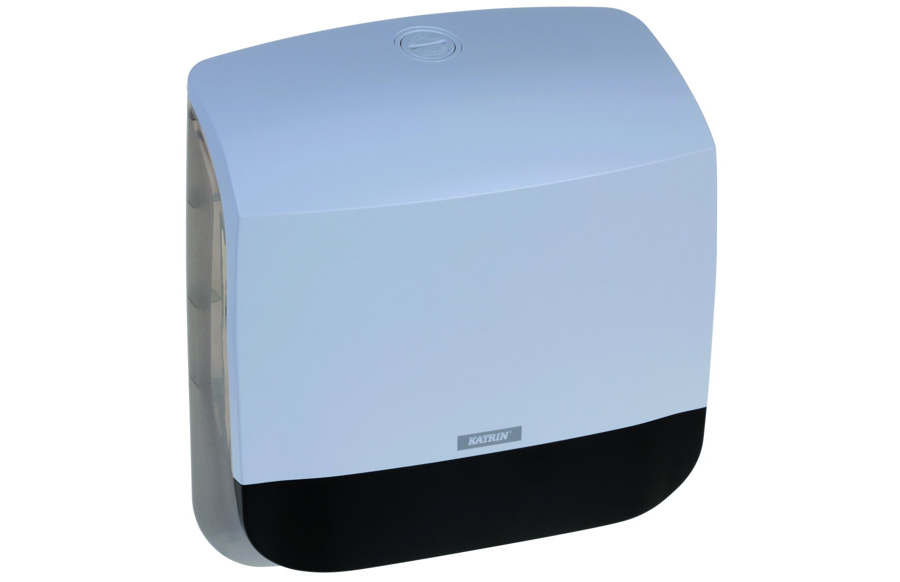 Falzhandtuchspender Katrin mini, weiss