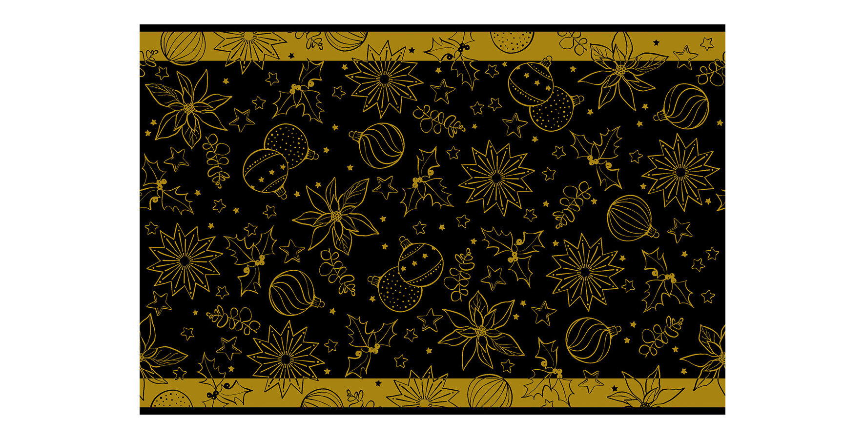 Tischläufer Milan Airlaid, schwarz, 40 cm x 24 m